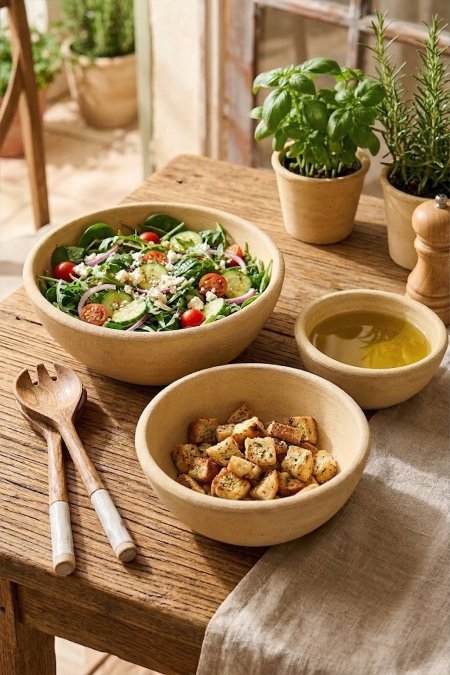 طقم صحون فخار